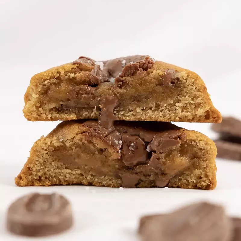 Cookie chocolat lait Valrhona et fleur de sel Cookie chocolat lait Valrhona et fleur de sel
