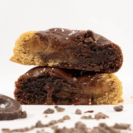 Base nature & chocolat, chocolat noir Valrhona, fleur de sel