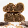 Cookie au sarasin et chocolat noir et choco-caramel Valhrona