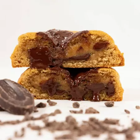 Cookie chocolat noir Valrhona et fleur de sel