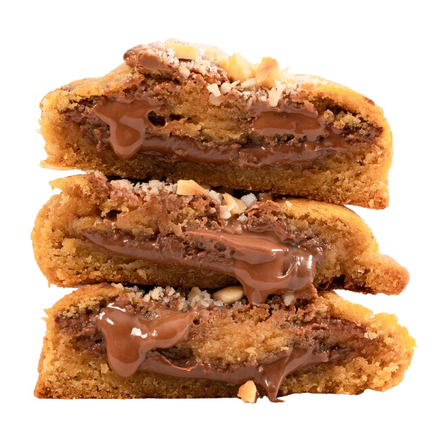 Cookie chocolat au lait Valhrona et coeur patatartiner bio.