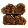 Cookie au sarasin et chocolat noir et choco-caramel Valhrona