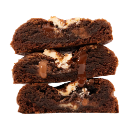 Cookie 3 choco Valrhona (noir blanc et lait)
